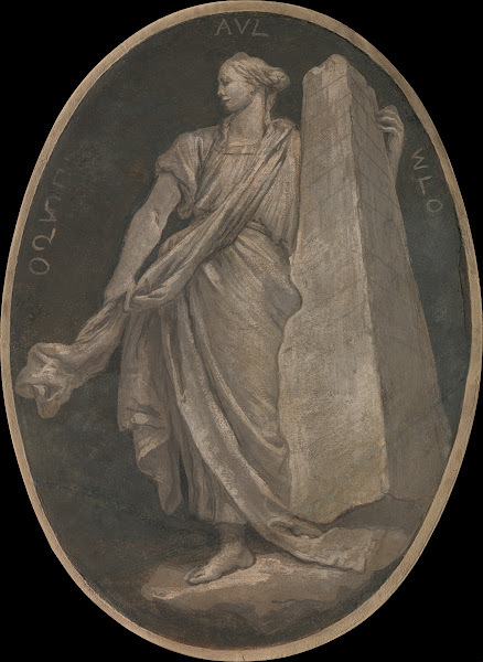 Allegorical Figure Representing Fortitude 1760