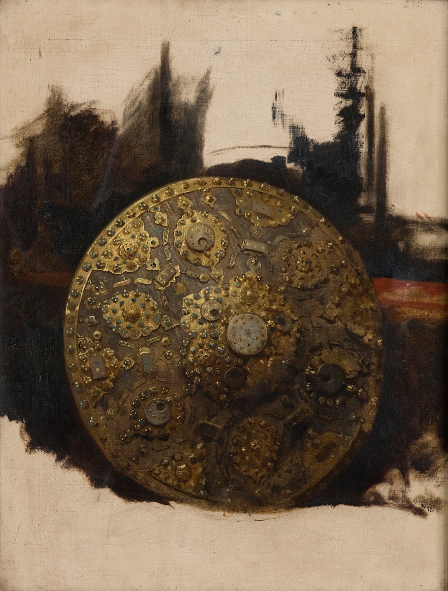 Study of an Oriental Shield 1879