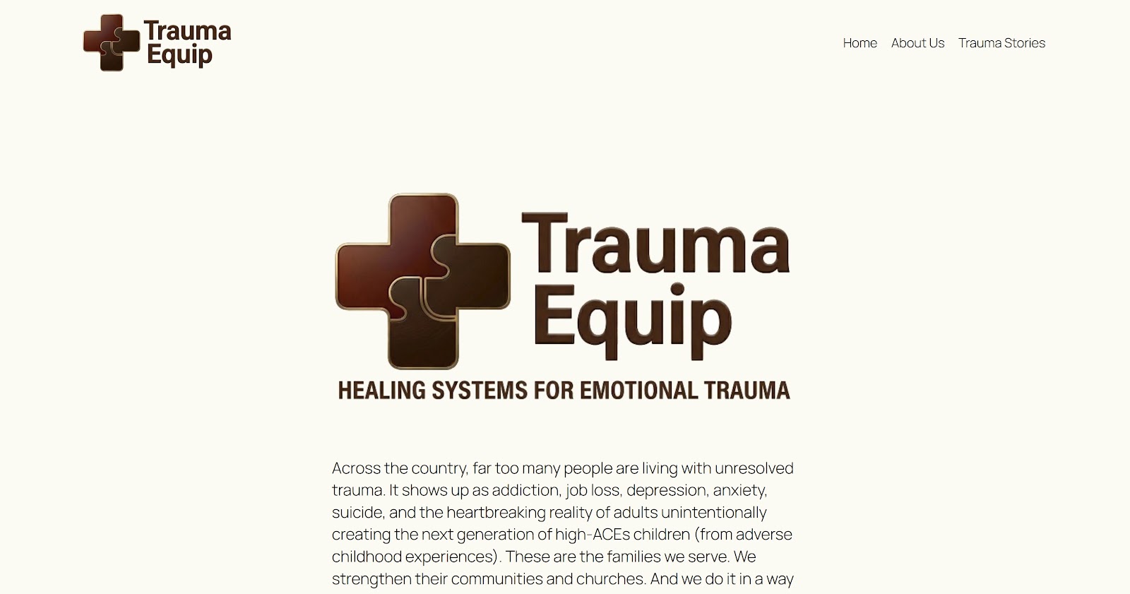 Trauma Equip Website