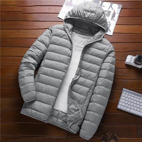 Men's winter jacket, lightweight, padded