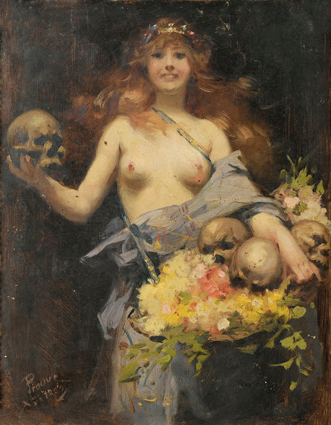 The flower vendor 1882