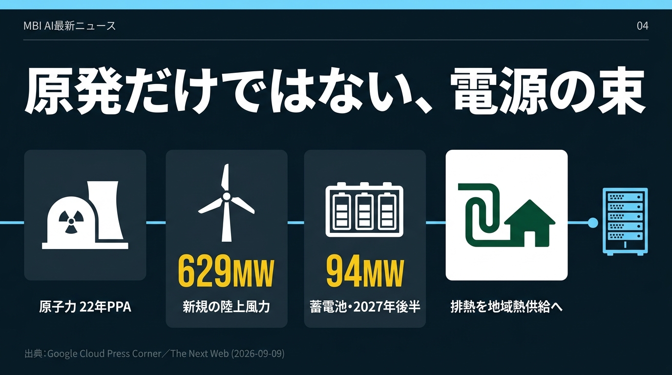 原発だけではない、電源の束