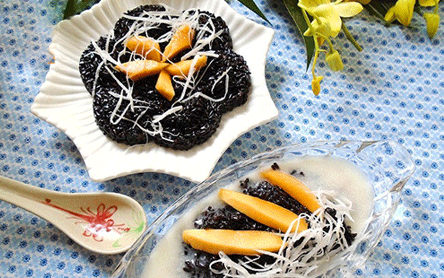 Xôi Xoài Nếp Cẩm Ngon