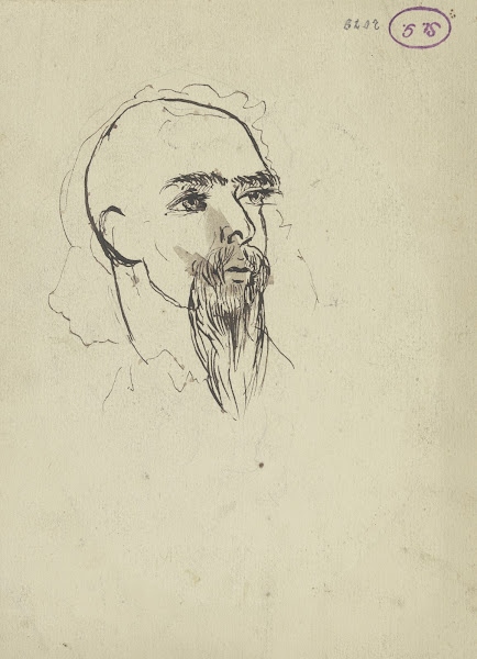 Bearded head 1860