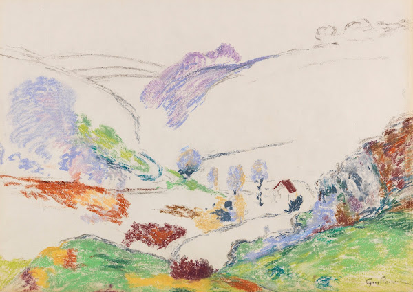 Paysage de la Creuse 1915