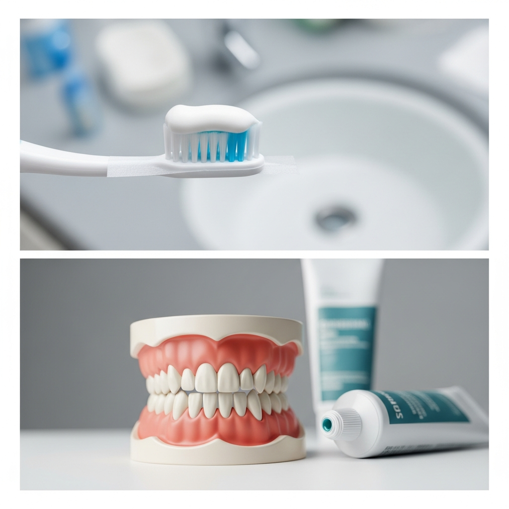 不同種類的牙膏與口腔健康