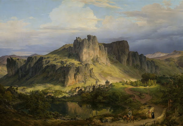 Landscape from the Eifel mountains 1834