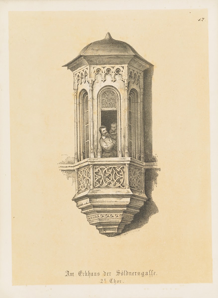 Die interessantesten Chorlein an Nurnbergs mittelalterlichen Gebauden Pl12 1850