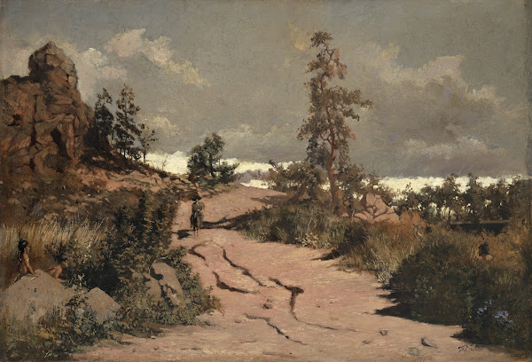 American Indians in the Ambush The Lonesome Rider 1866