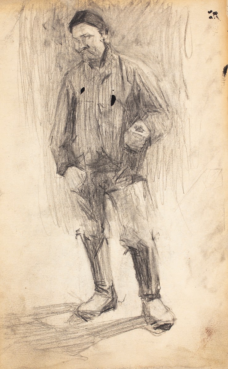 Maalaismies luonnos 1889   1891