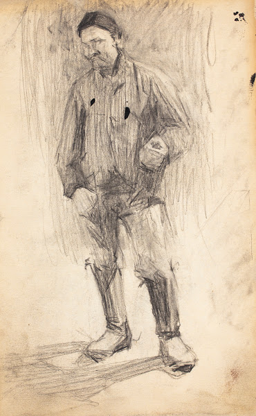 Maalaismies luonnos 1889   1891