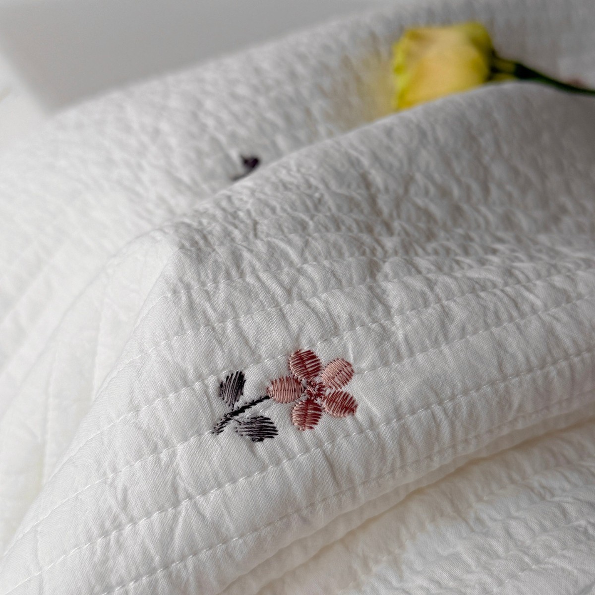 Cotton Bedspread, 3-piece, Korean style