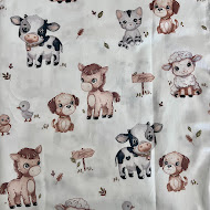 Детское сменное постельное белье 4 эл Twins Satin Limited Happy Farm