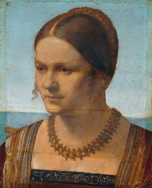 Portrait of a young Venetian woman 1506