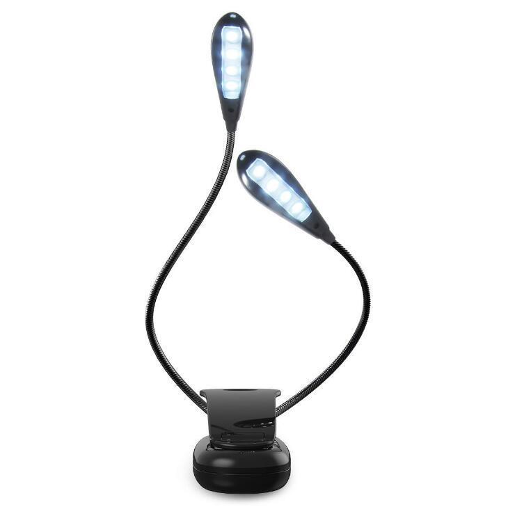Kompakte LED-Klemmleuchte für Studium und Alltag