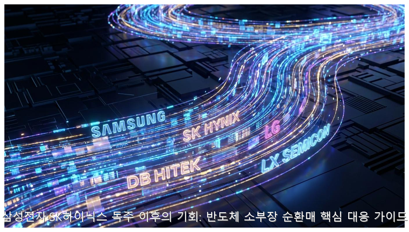 삼성전자 독주 후 소부장 순환매 전략 핵심 안내 및 분석 인포그래픽 (7)