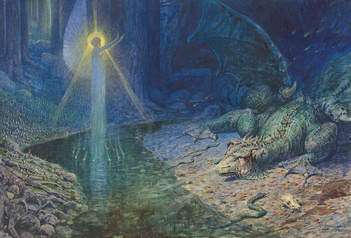 An allegory of power 1918