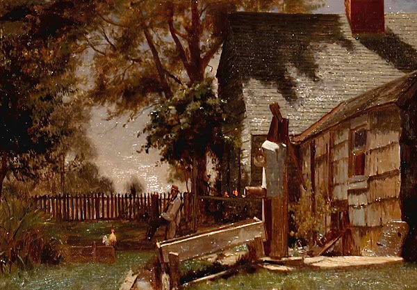 Old House On Long Island 19th century