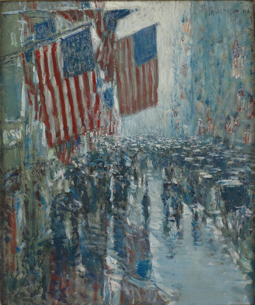 Rainy Day Fifth Avenue 1916