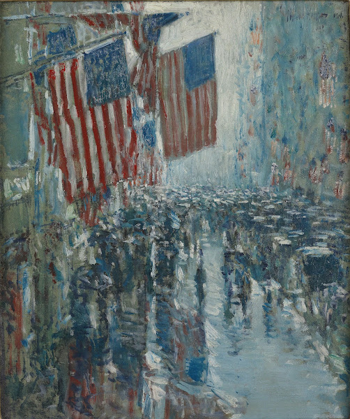 Rainy Day Fifth Avenue 1916