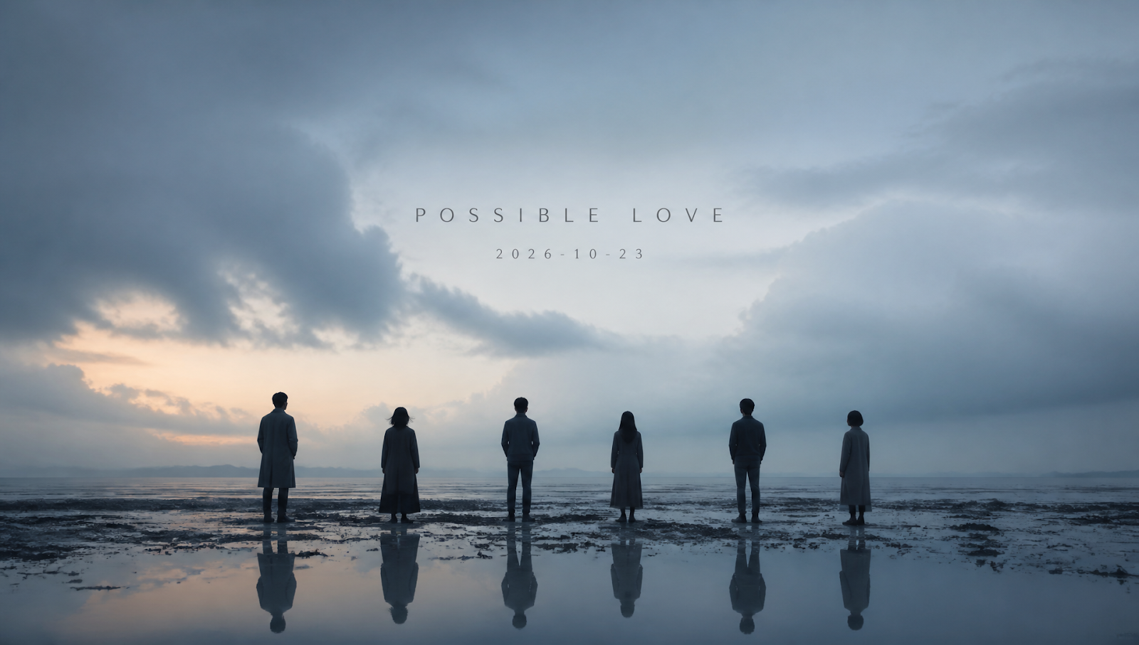 Possible Love poster-style image with the main cast and release date