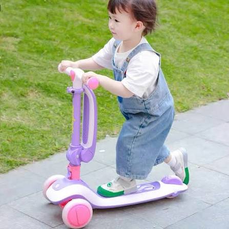 Kids Scooter - Galaxy Purple