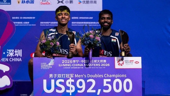 Satwik-Chirag Conquer China Masters: India’s Badminton Kings Reign!