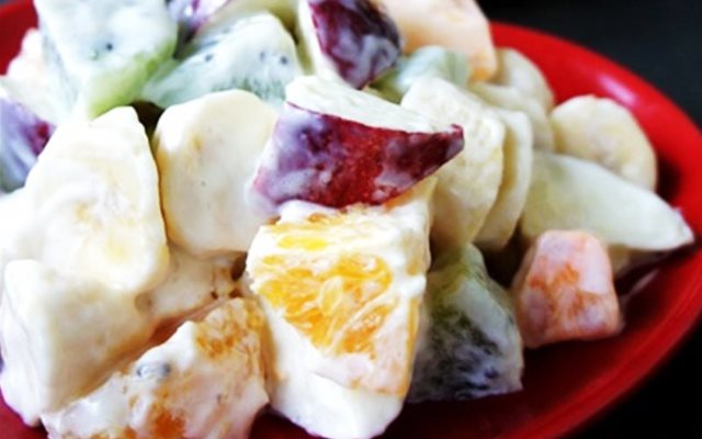 Salad Trái Cây Trộn Sốt