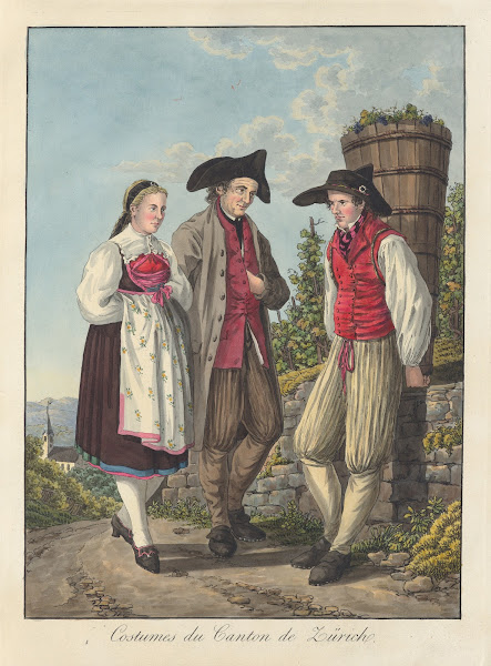 Costumes du Canton de Zürich 1808
