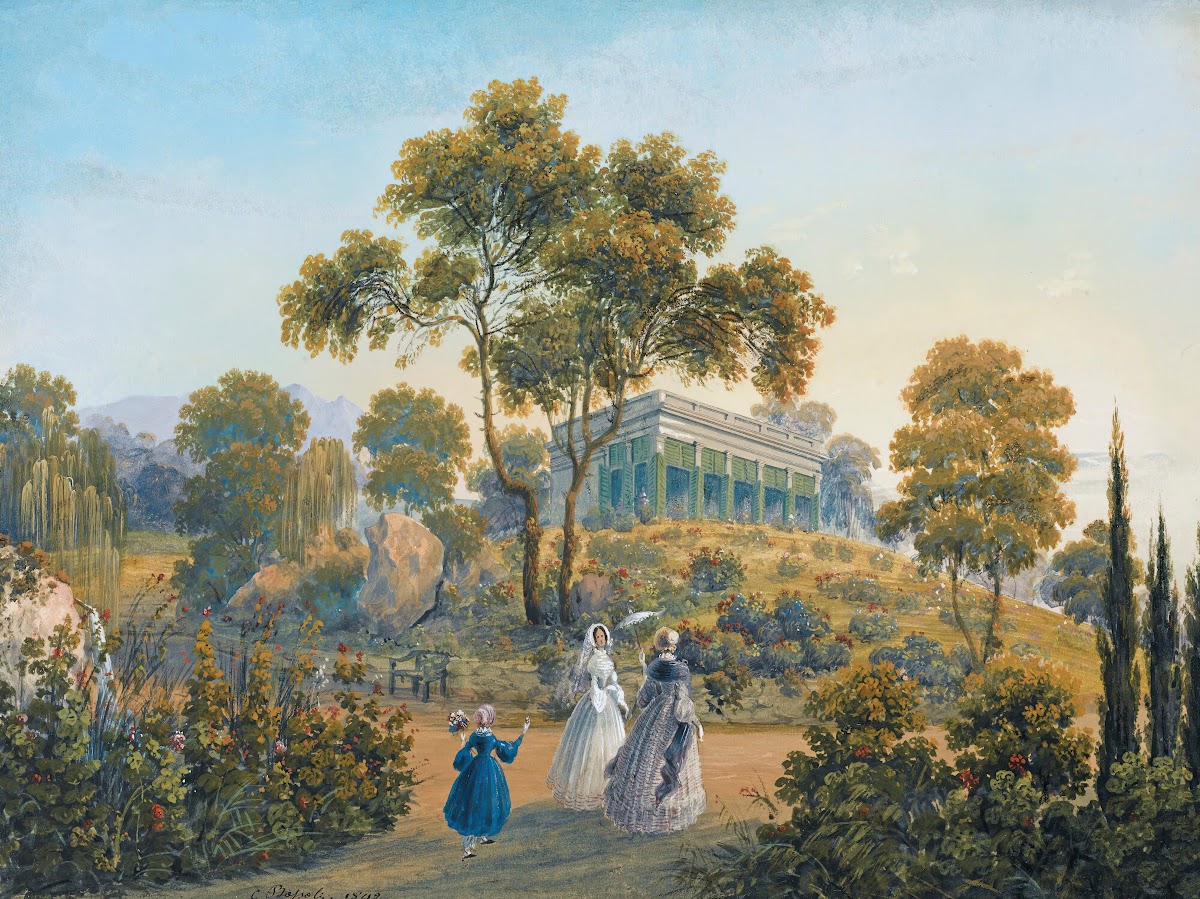 Seven Views Of Miskhor In The Crimea I 1841 1842