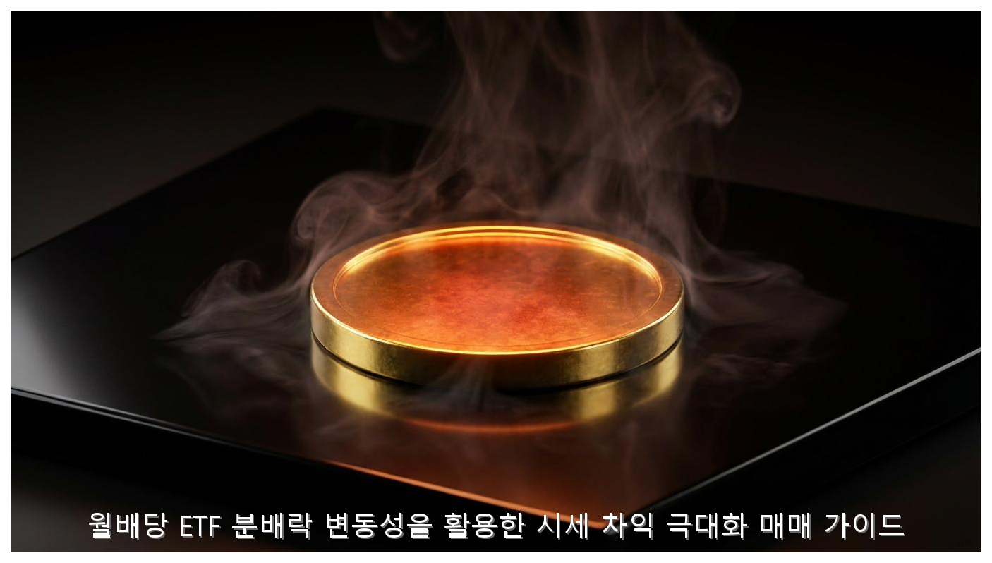 월배당 ETF 분배락 변동성을 활용한 시세 차익 극대화 매매 가이드 핵심 안내 및 분석 인포그래픽 (3)