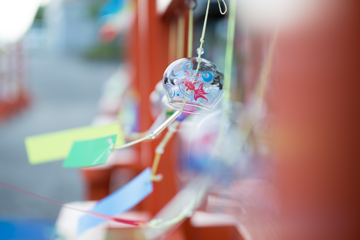 7月1日〜9月末日　風鈴祭りを開催します。