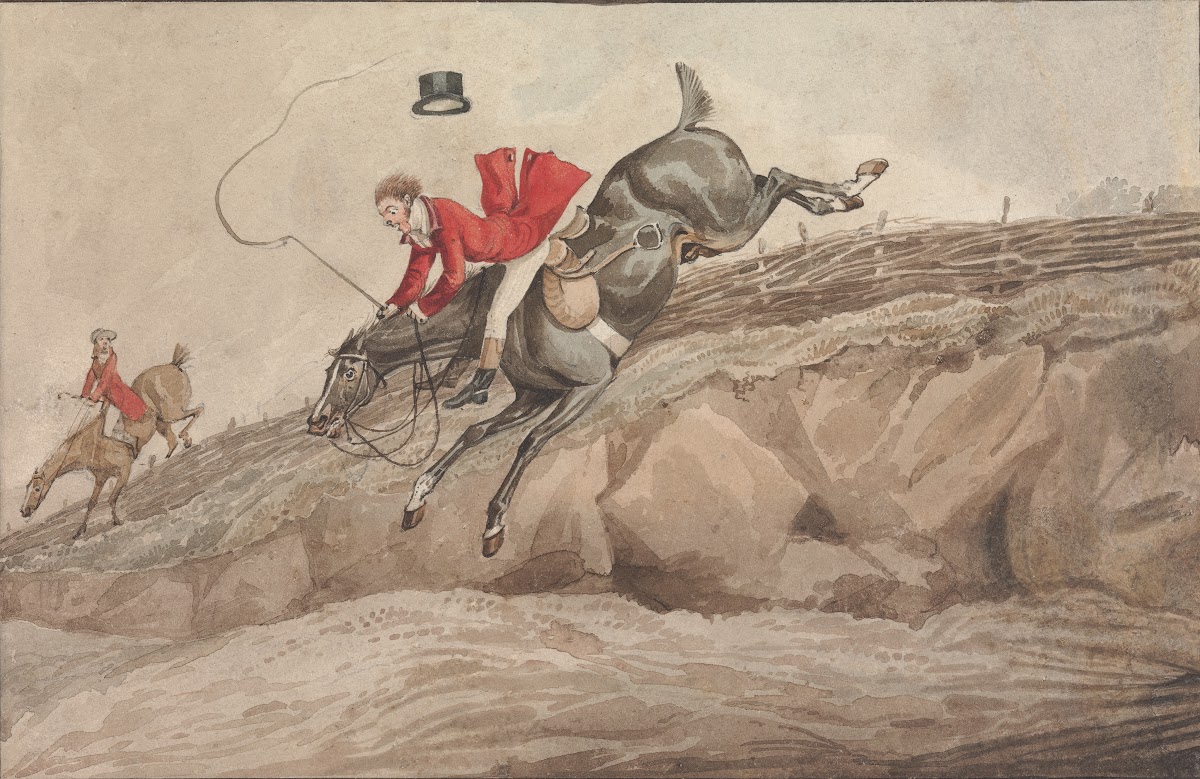 Doing the Thing and the Thing Done Doing the Down Leap 1818