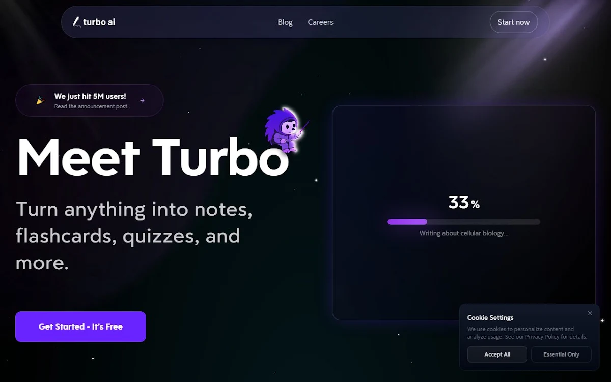 Captura de TurboLearn AI