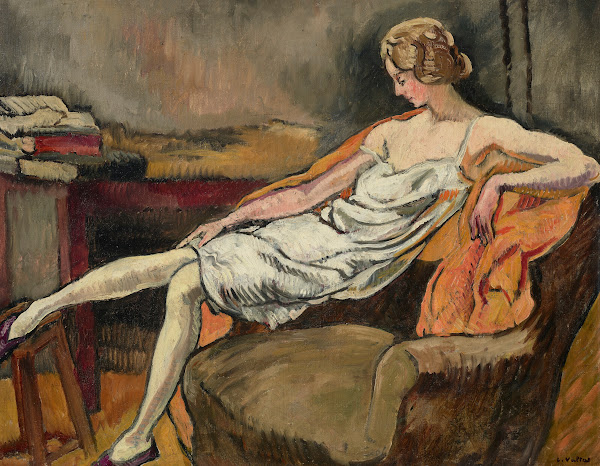 Femme au fauteuil 1918