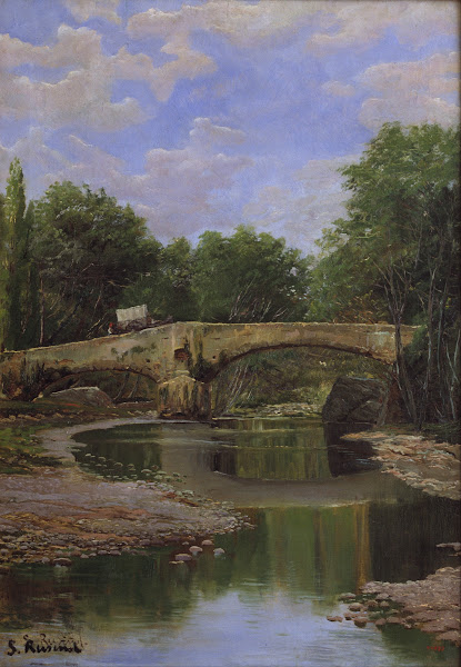 Bridge over a River circa 1884