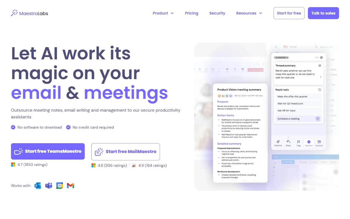 Captura de MailMaestro