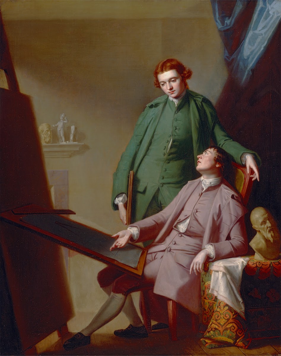 A Conversation The Artists Brothers Peter and James Romney 1766