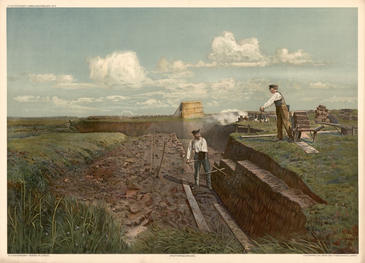 Peat digging 1911