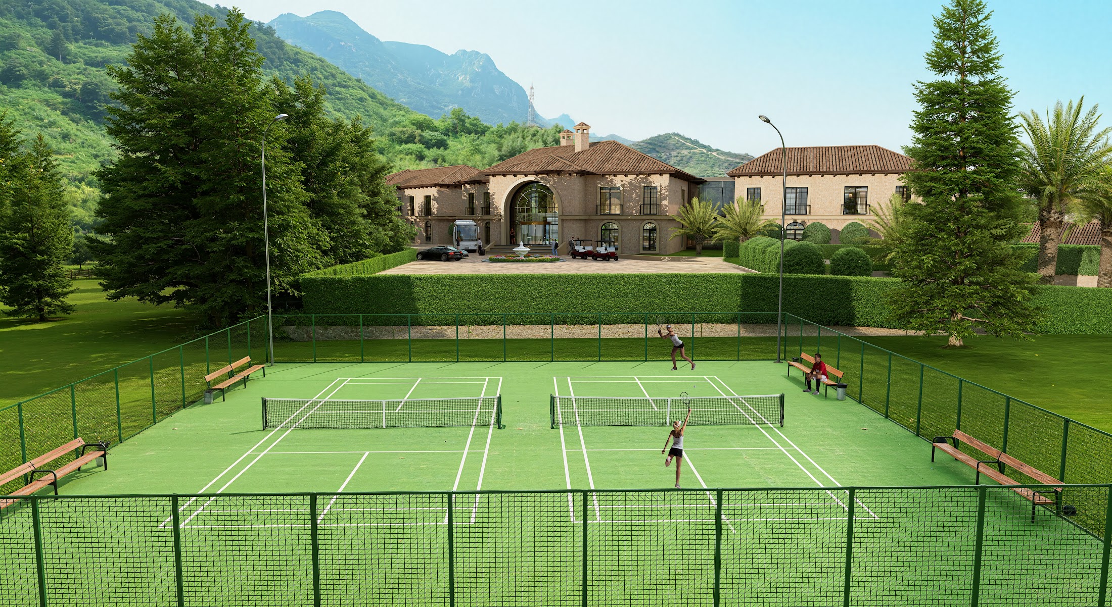 Forest Park Resort Visualisierung 3