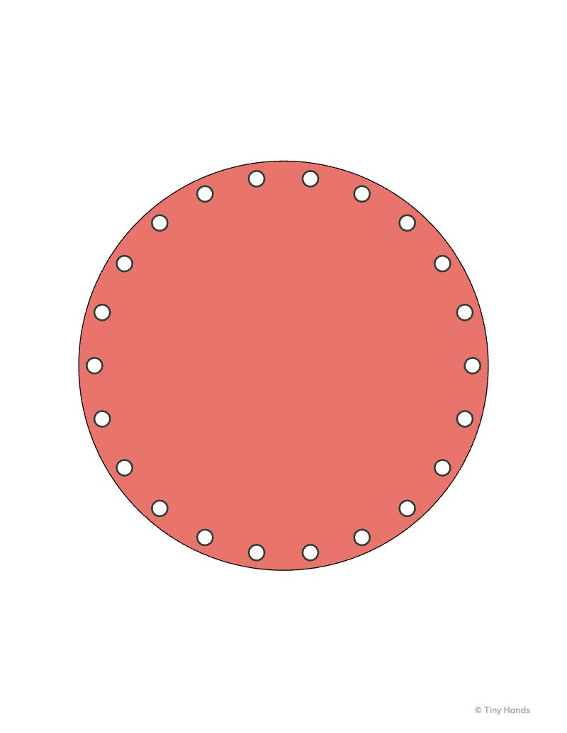 Shapes Lacing Cards