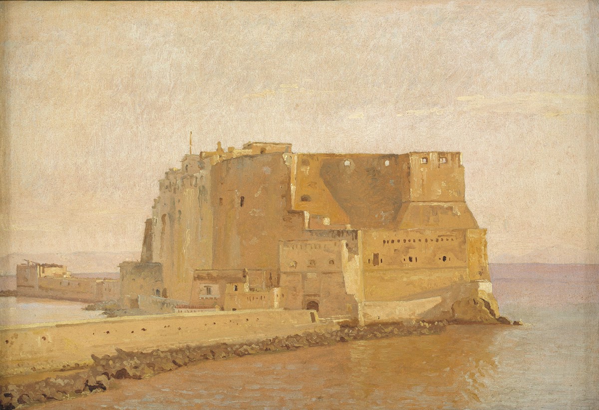Castel dellOvo in Naples 1839  1840