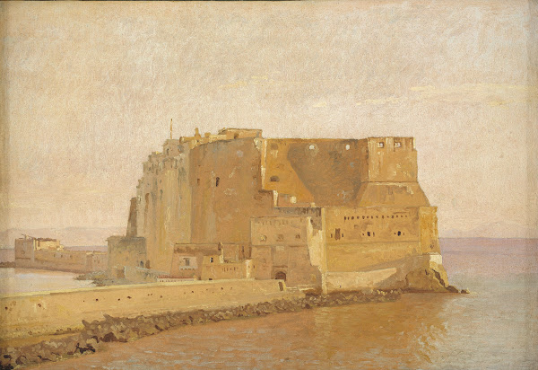 Castel dellOvo in Naples 1839  1840