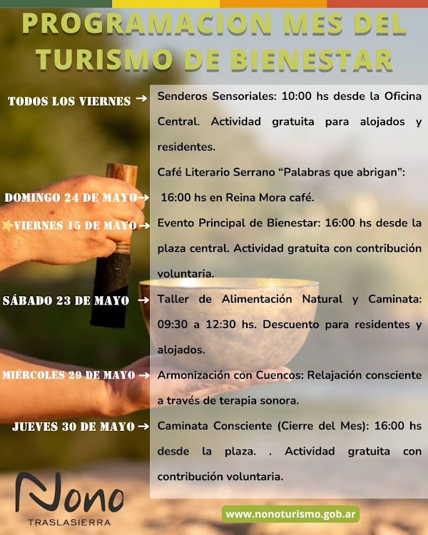 Mes del Turismo de Bienestar