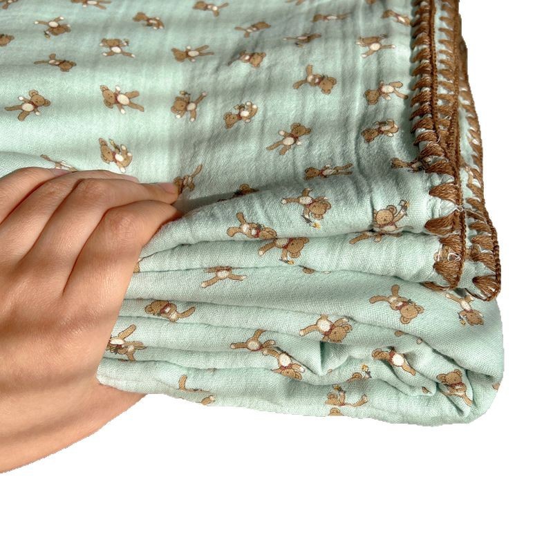 Cotton Muslin Blanket for Kids, 120x150cm