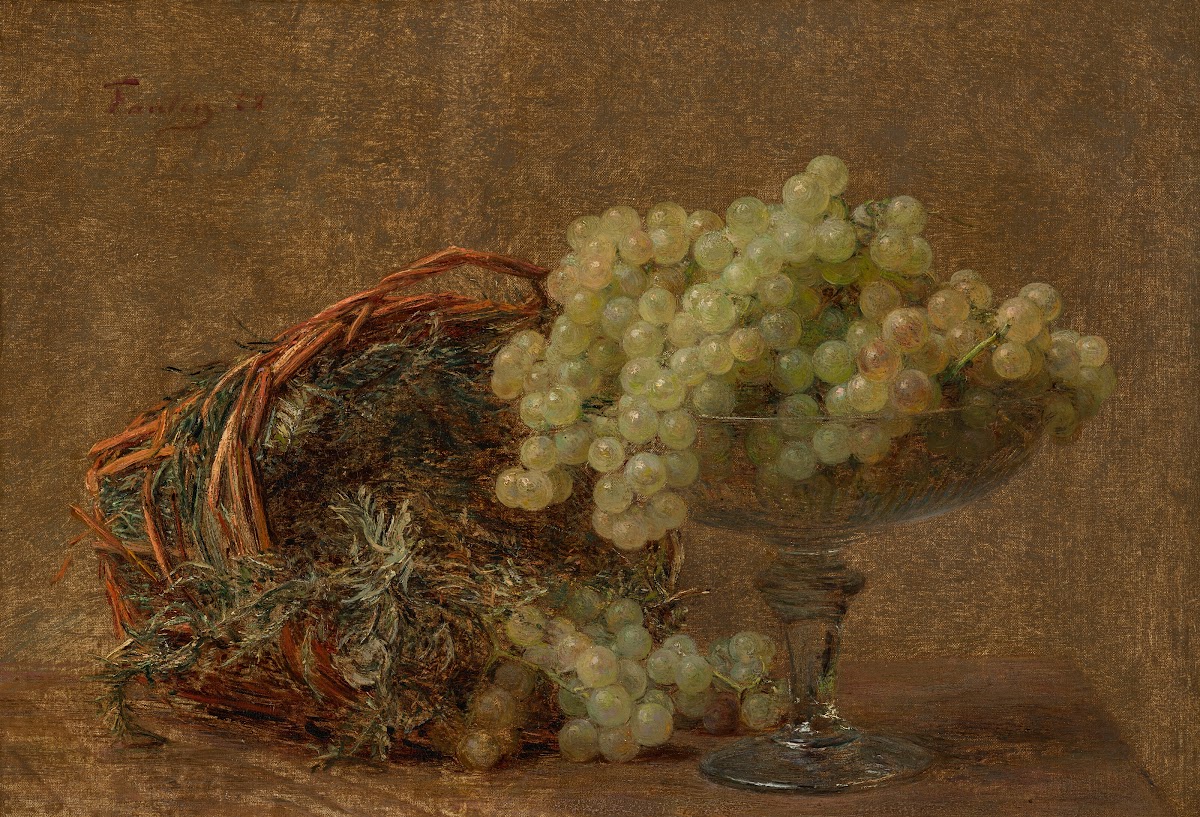 Nature morte aux raisins 1882