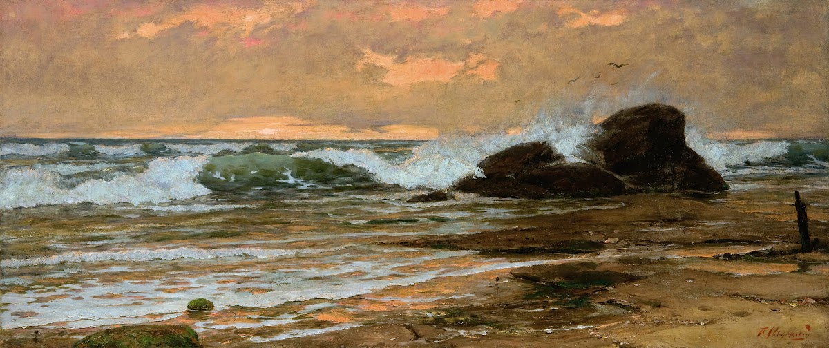 Seascape With Clear Sky