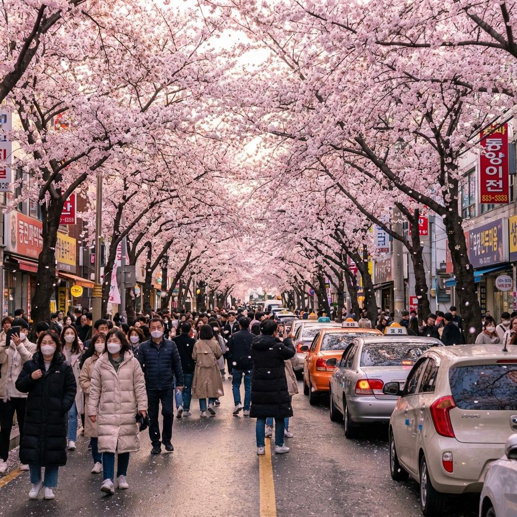 주차 전쟁 종식! 진해 군항제 주차 및 교통 꿀팁 대공개