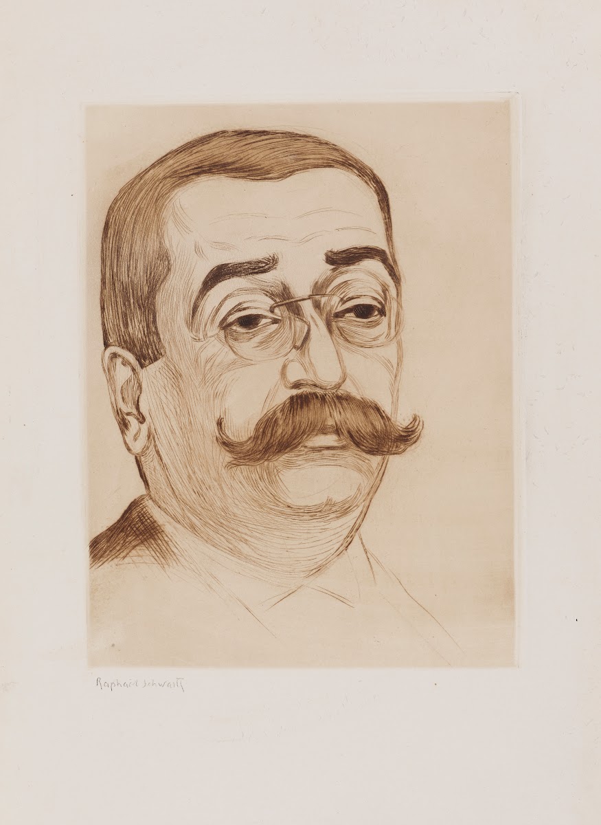Portrait de lanthropologiste Prince Roland Bonaparte 1912