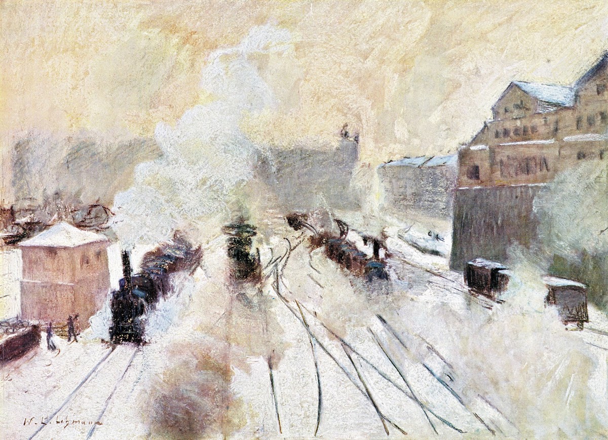 Münchener Frühling circa 1905